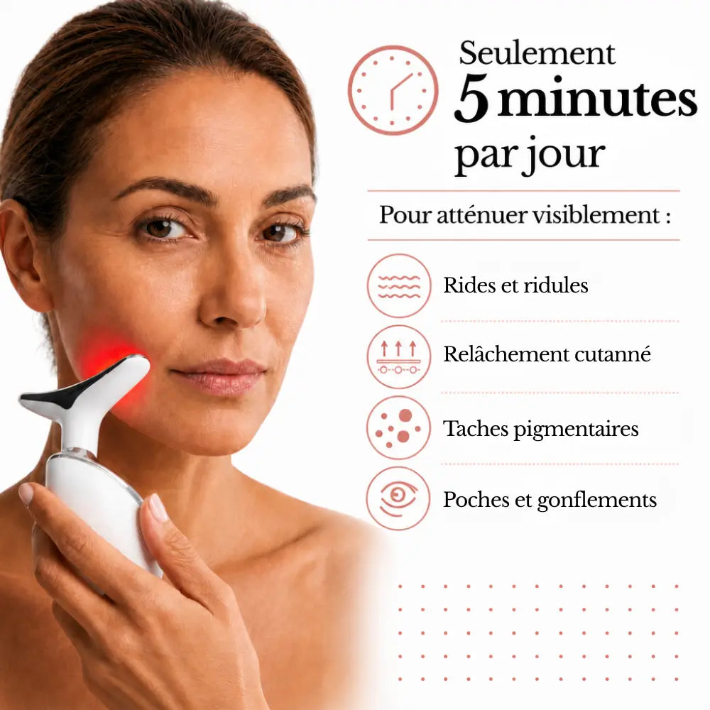 Olynna Skin Sculpteur Facial LED 7-en-1
